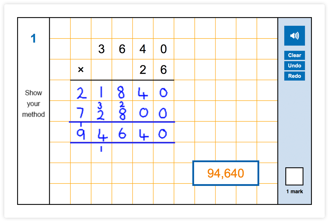 KS2 Arithmetic Questions