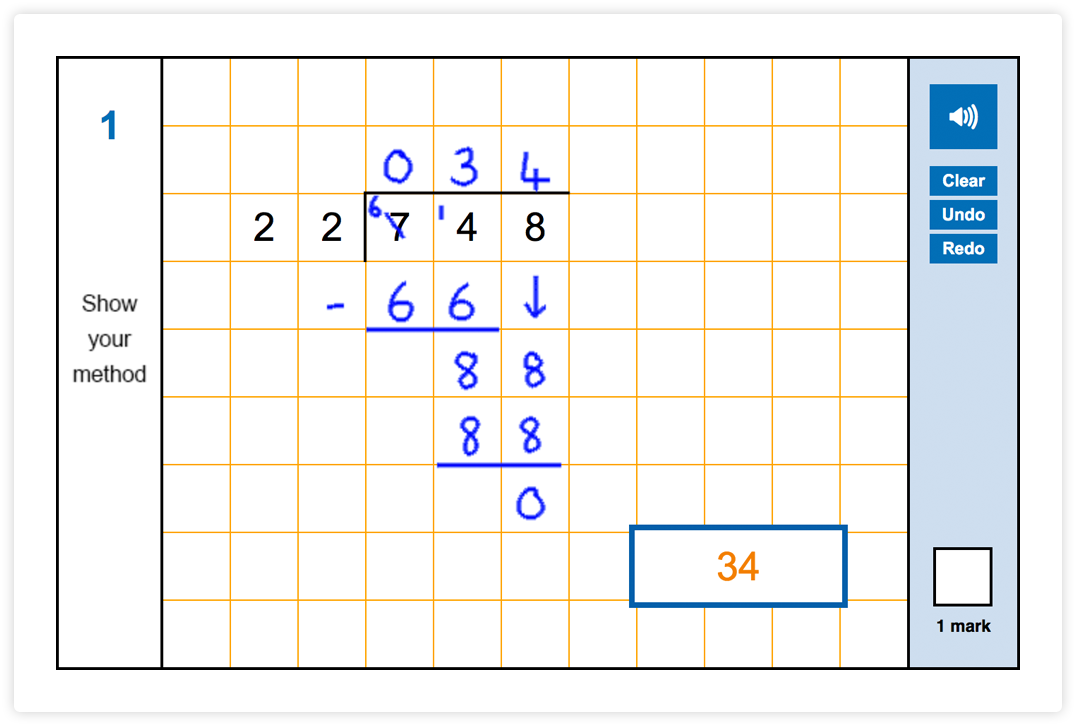 KS1 Arithmetic Tests