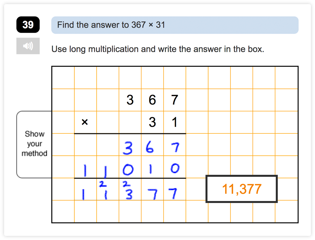 End of Unit Maths Assessments