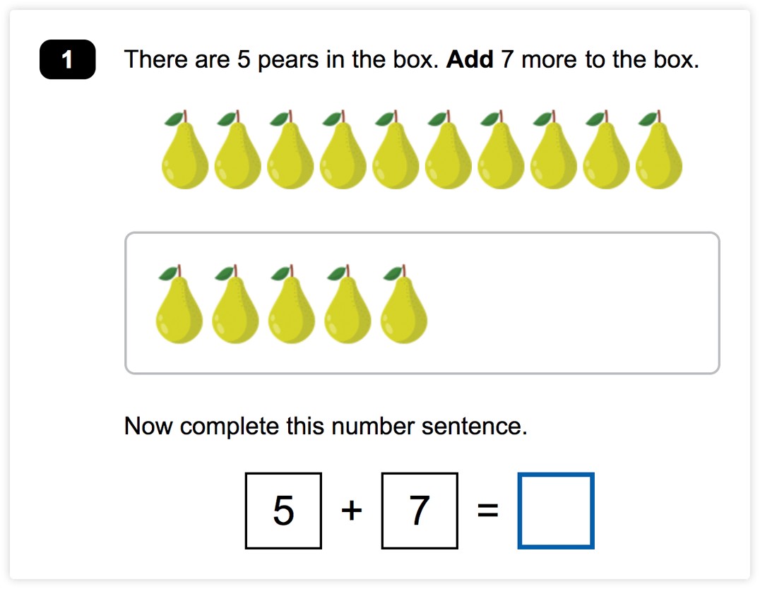 Year 1 Addition and Subtraction End-of-Unit Assessments