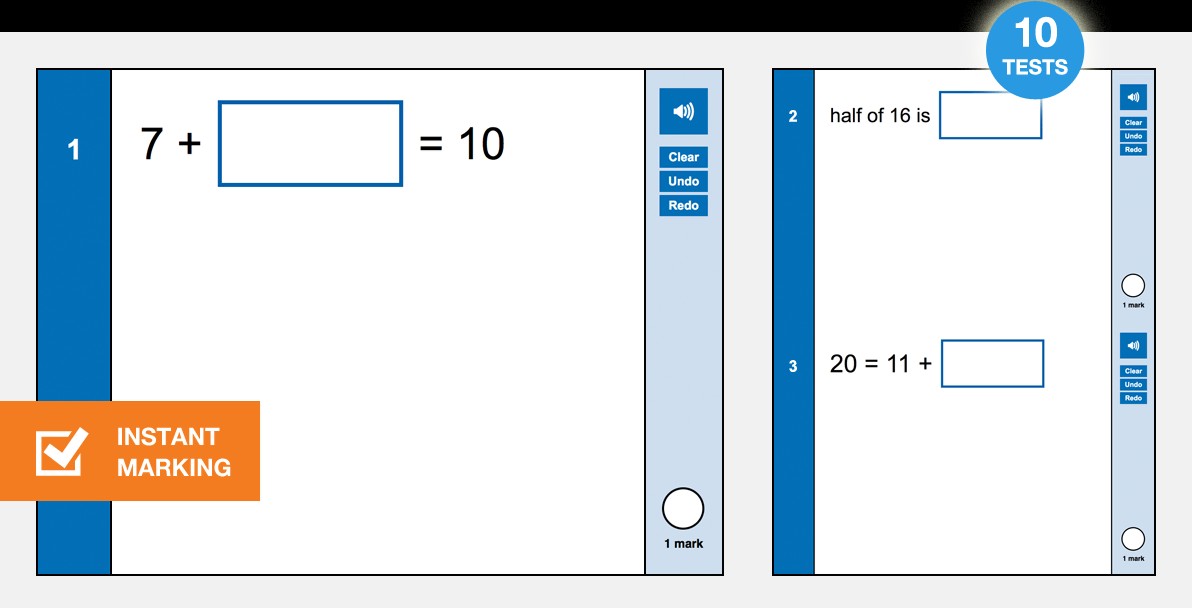 Year 1 Arithmetic Tests