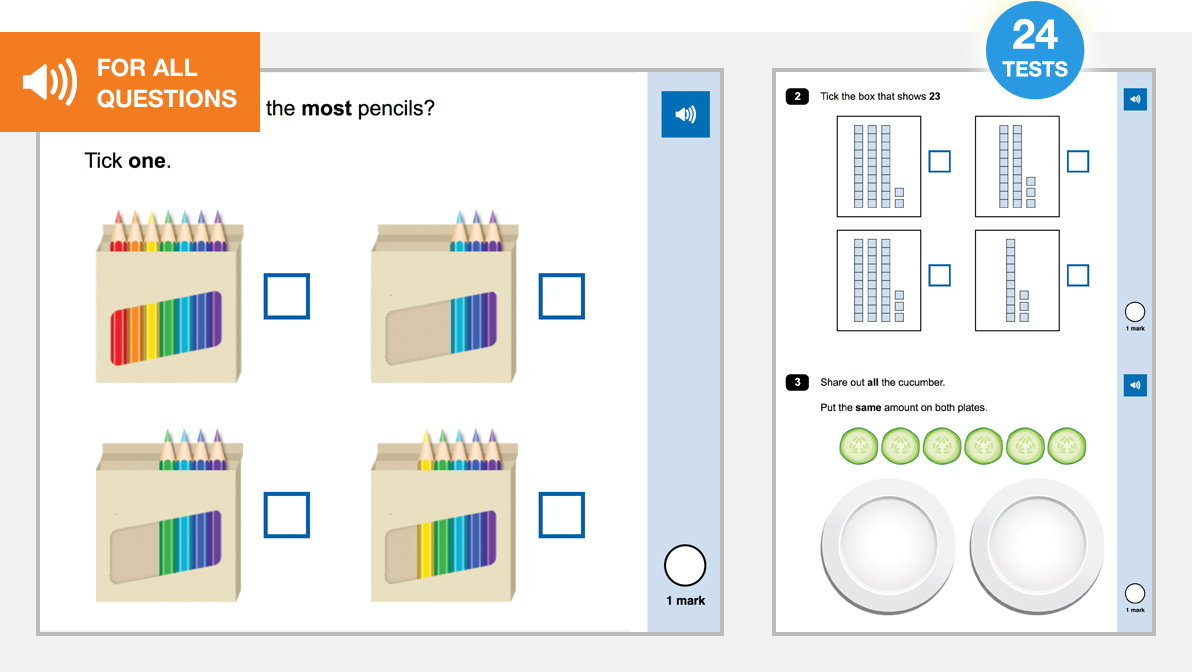 Year 1 End of Unit Maths Tests