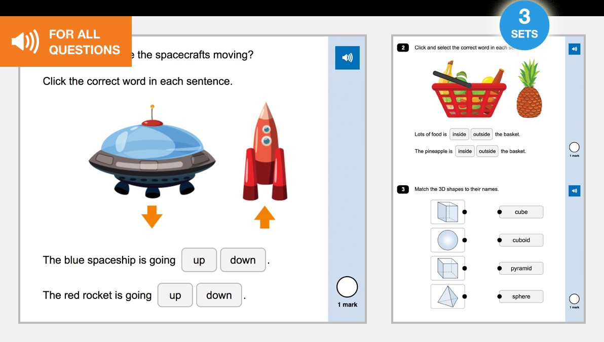 Year 1 Standardised Maths Tests