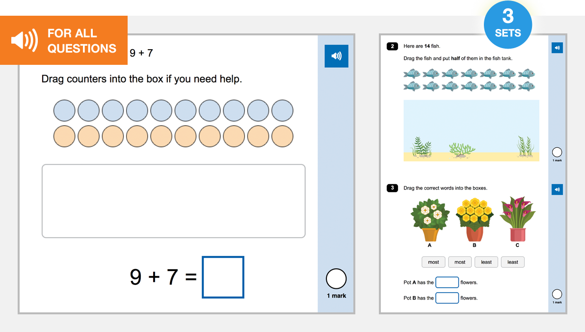 Year 1 End of Term Maths Tests