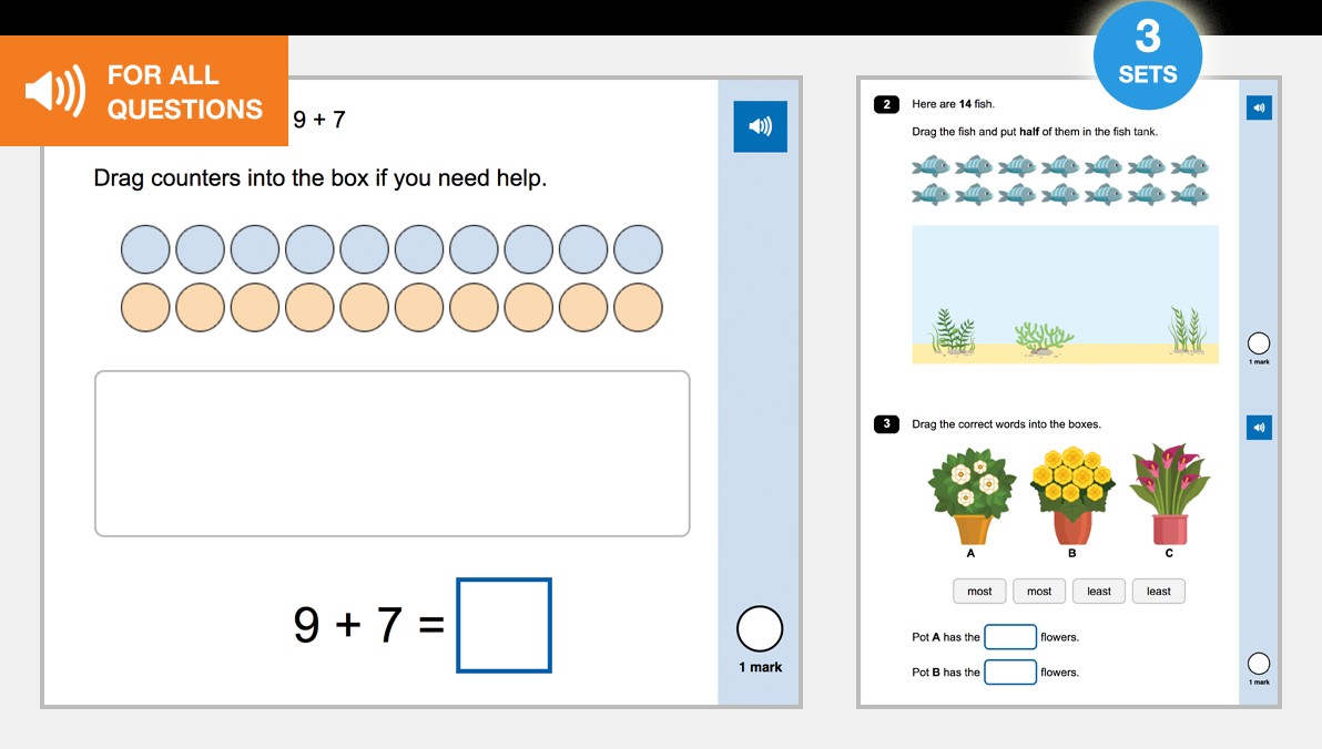 Year 1 End of Term Maths Tests