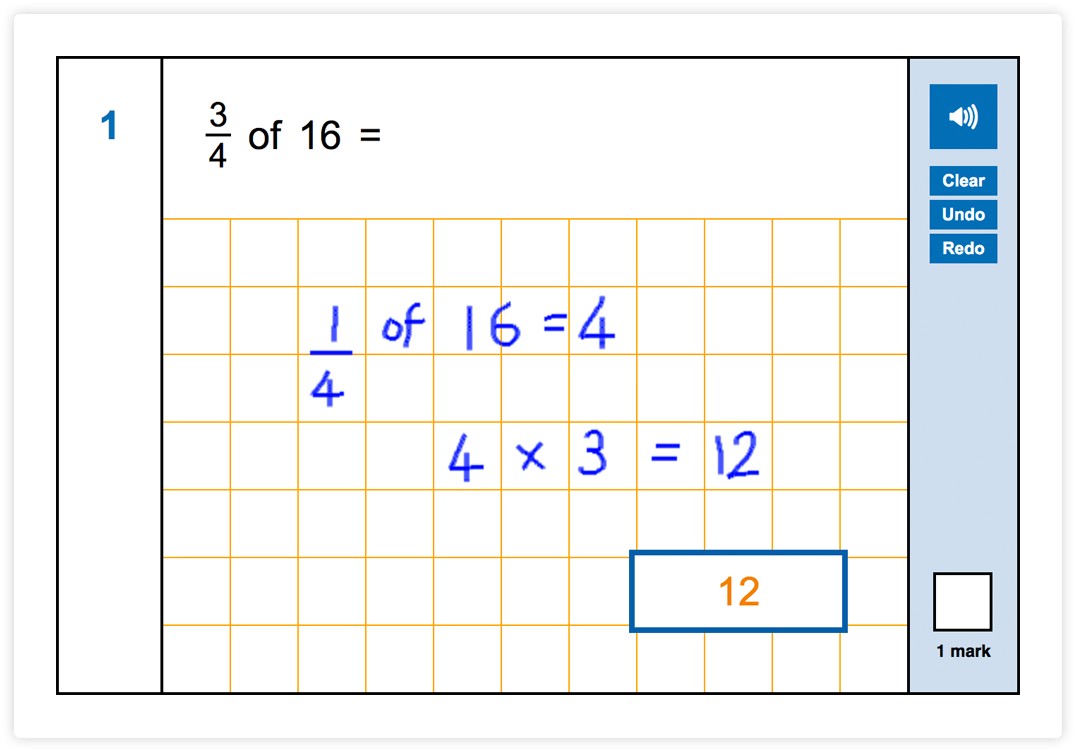 Year 2 Arithmetic Test