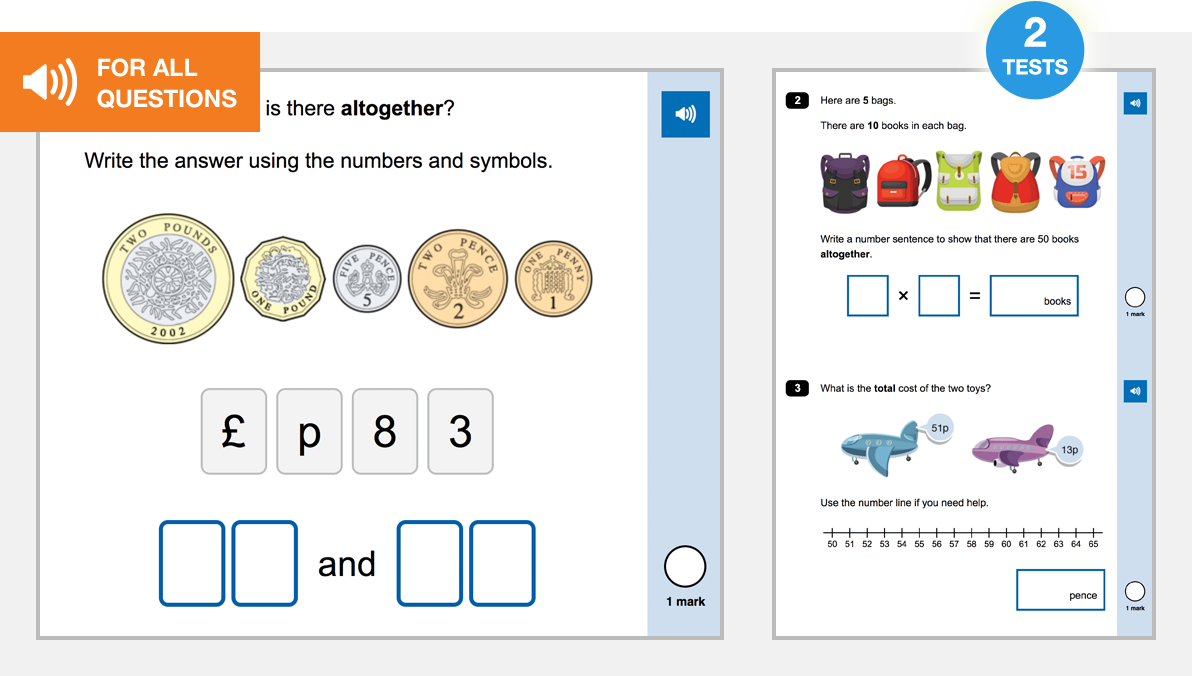 Year 2 End of Year Maths Assessment