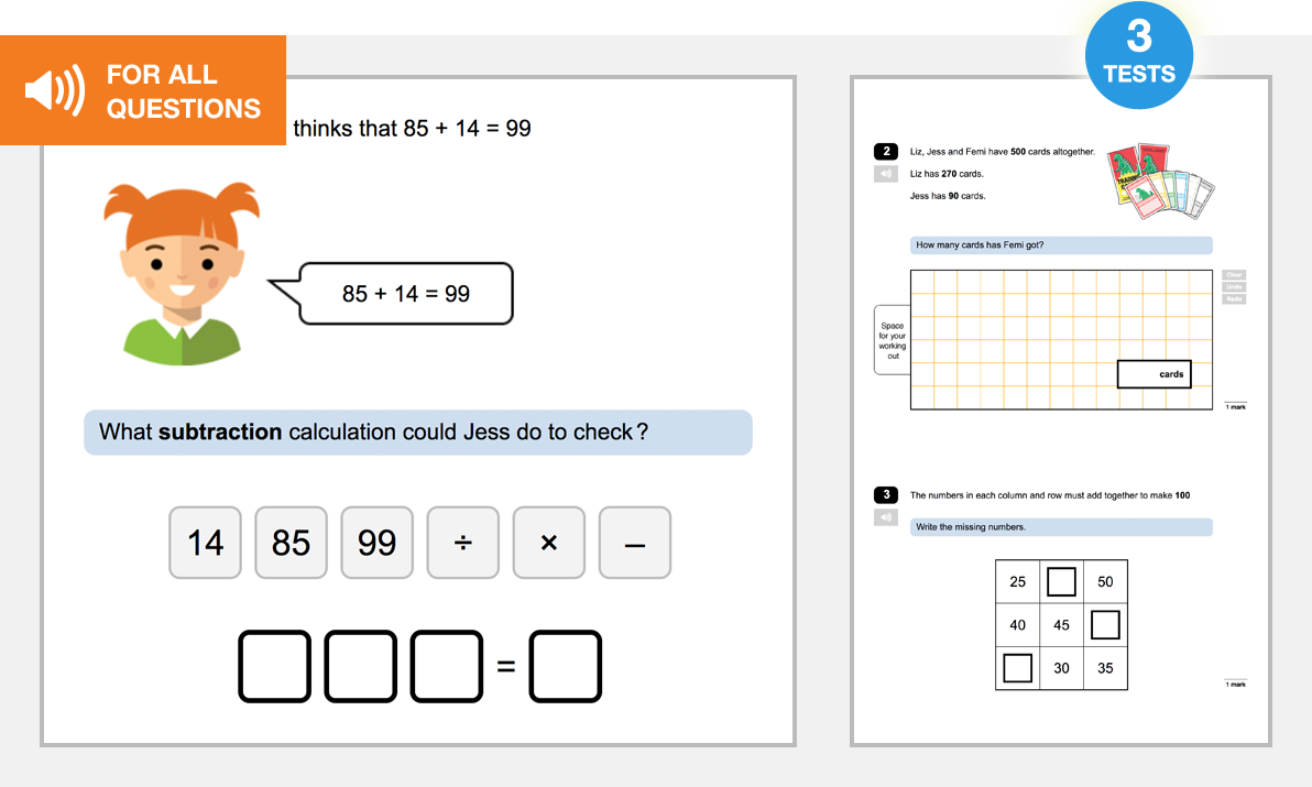 Year 3 Addition and Subtraction End-of-Unit Assessment