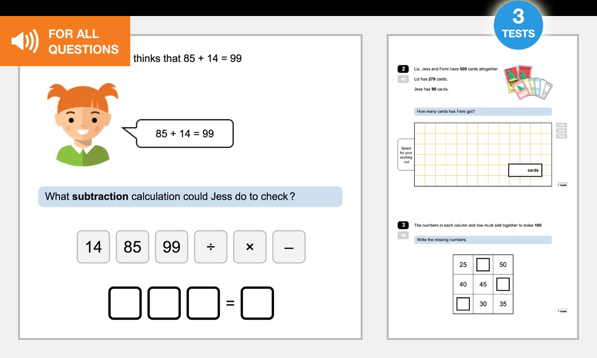 Year 3 Addition and Subtraction End-of-Unit Assessment