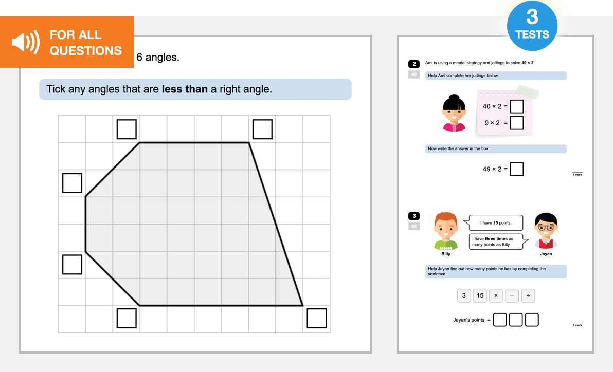 Year 3 End of Year Maths Assessment