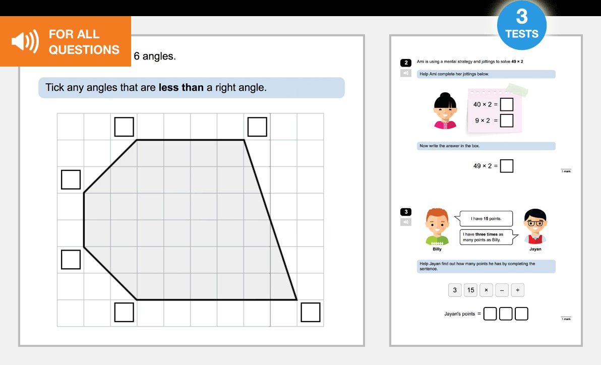 Year 3 End of Year Maths Assessment