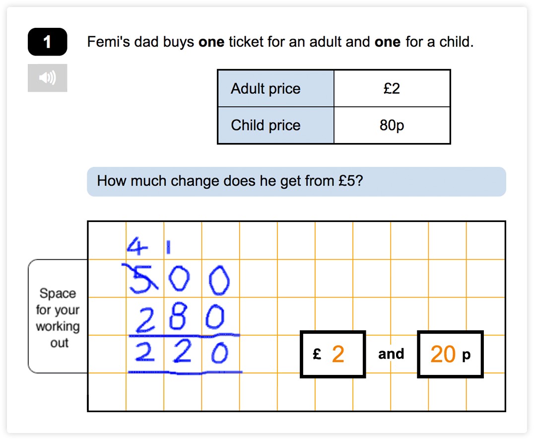 End of Year 3 Maths Assessment