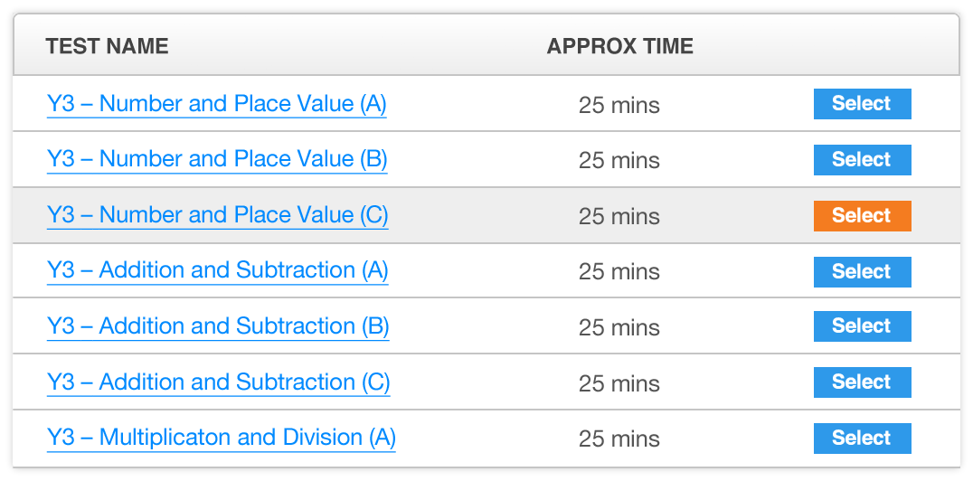 Year 3 Number and Place Value End-of-Unit Assessments