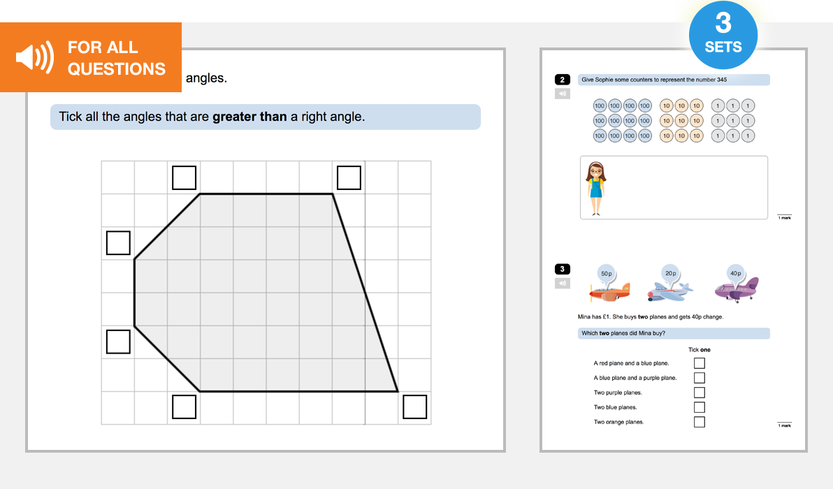 Year 3 End of Term Maths Tests