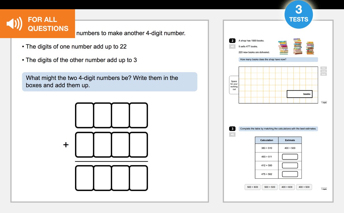 Year 4 Addition and Subtraction End-of-Unit Assessment