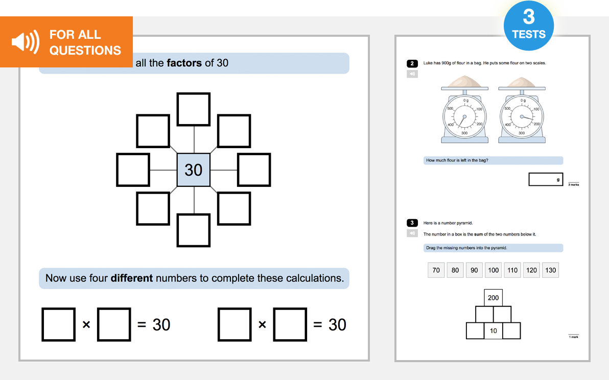 Year 4 Autumn Term Maths Assessment