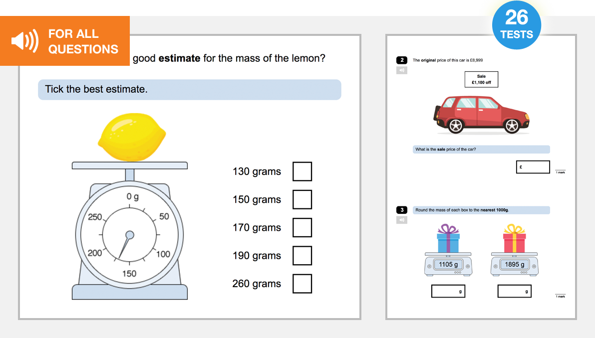 Year 4 End of Unit Maths Tests