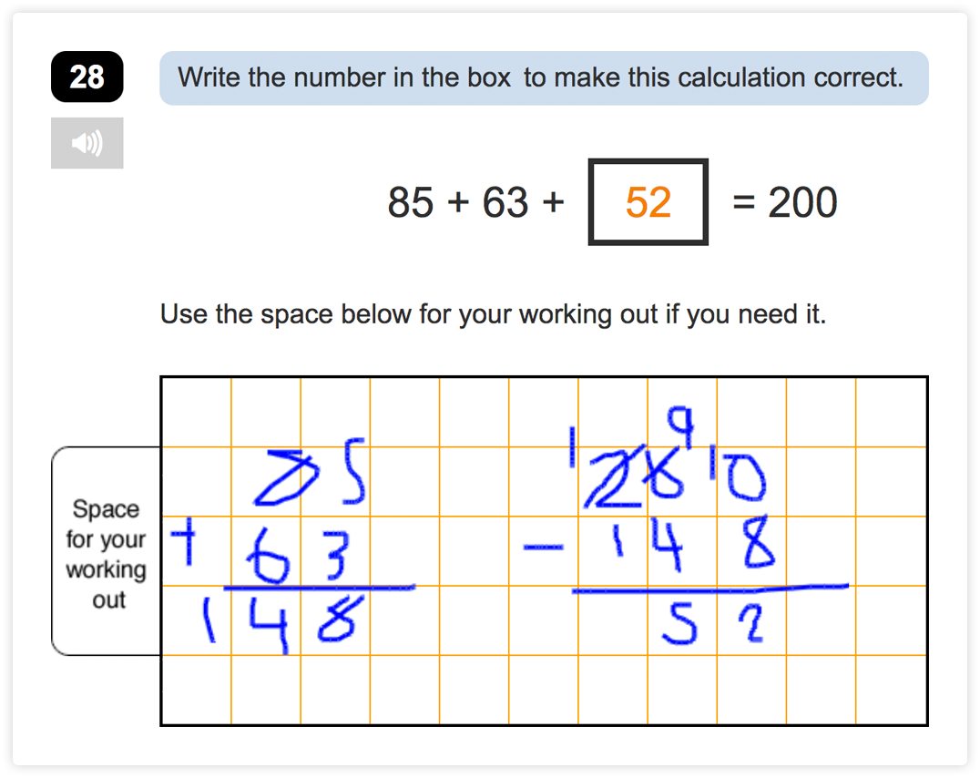 Year 4 Standardised Maths Assessments