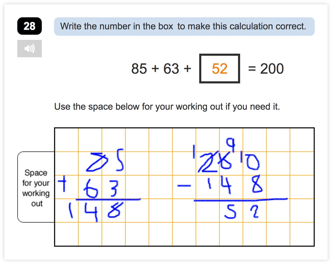 Year 4 Standardised Maths Assessments