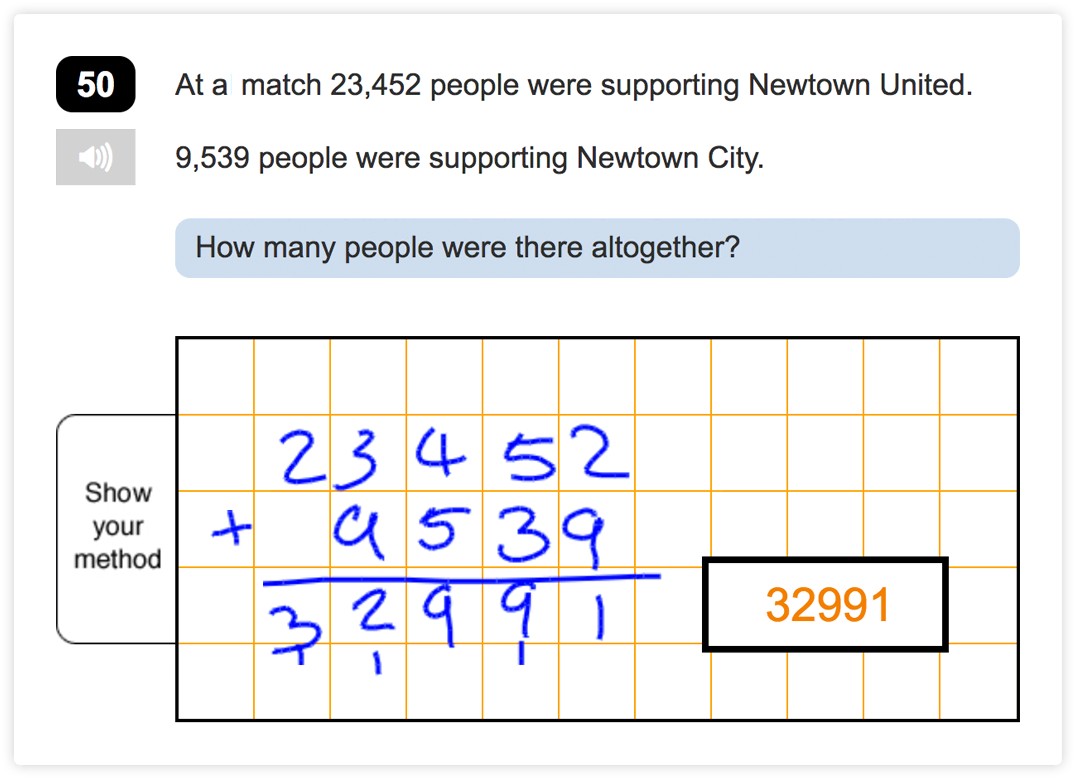 Y5 Addition and Subtraction End-of-Unit Assessments