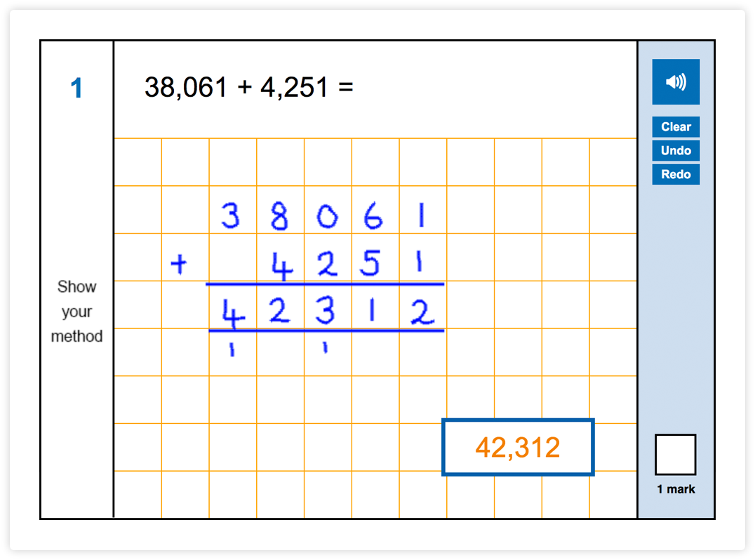 Year 5 Arithmetic Test