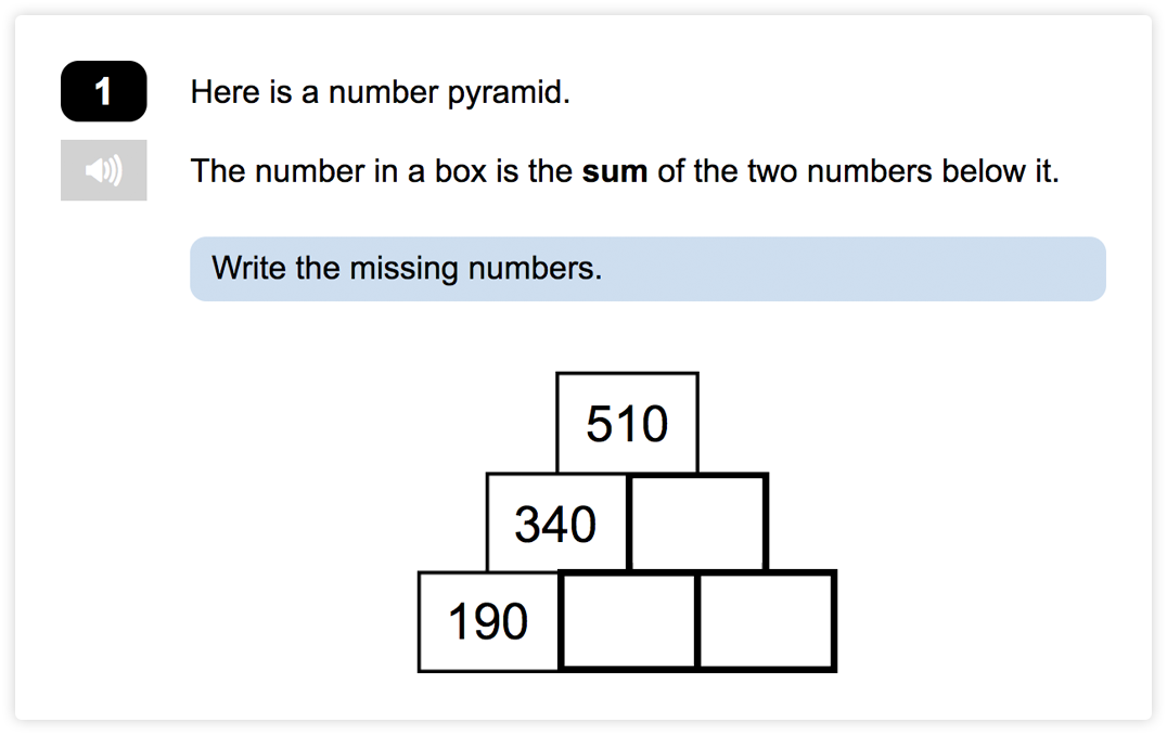 Year 5 End of Unit Maths Assessments