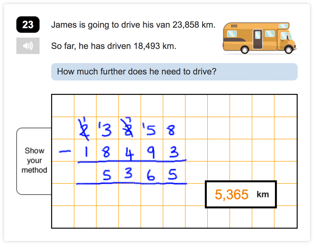 End of Year 5 Maths Assessment