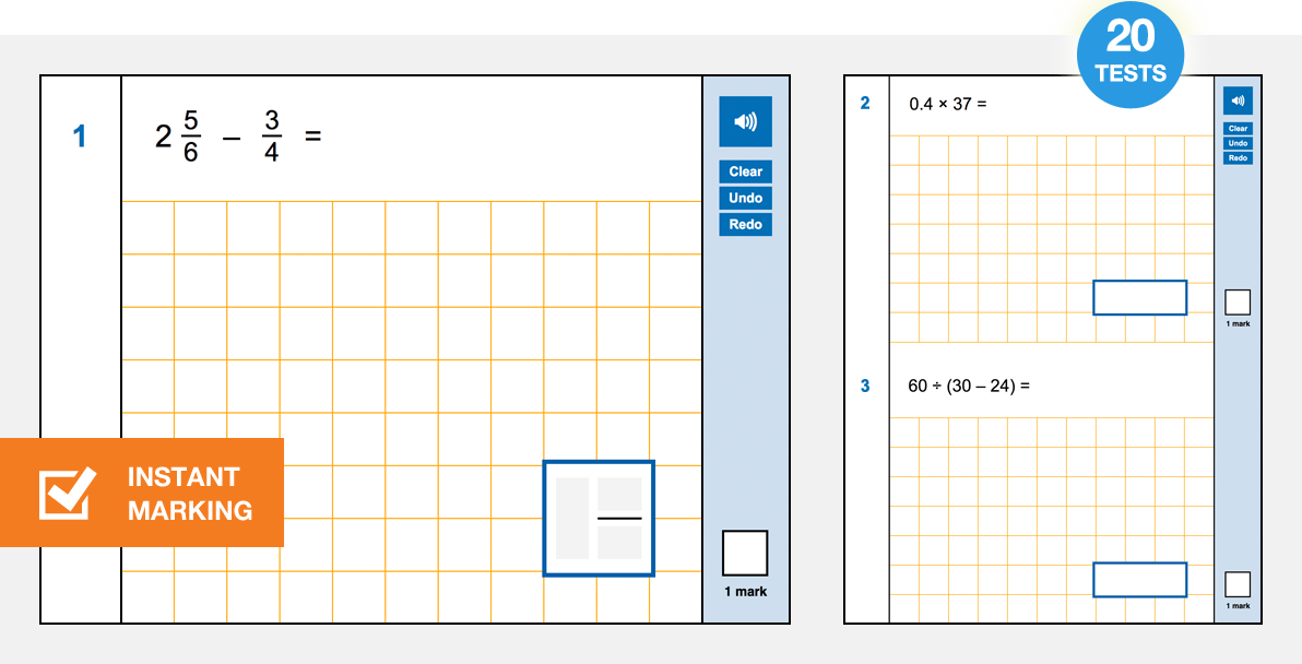 Year 6 Arithmetic Tests