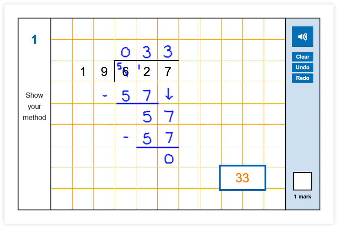 Year 6 Arithmetic Test