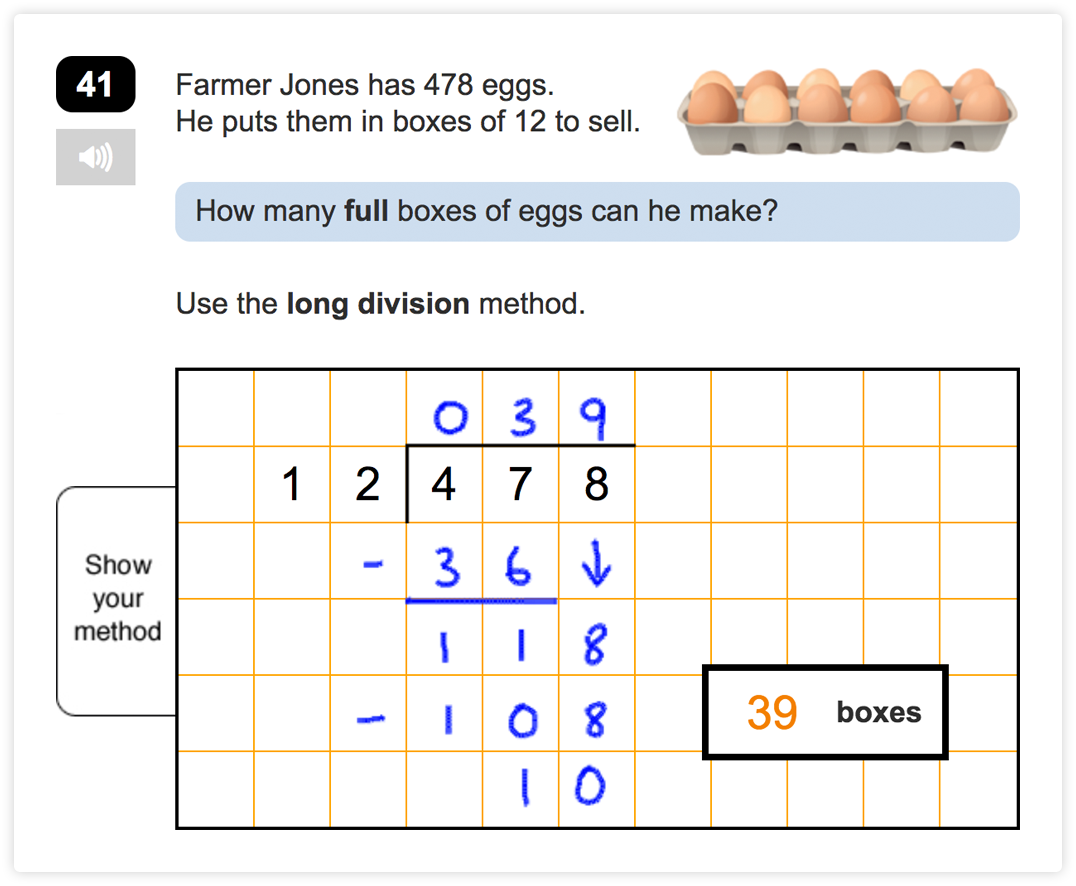 End of Year 6 Maths Assessment