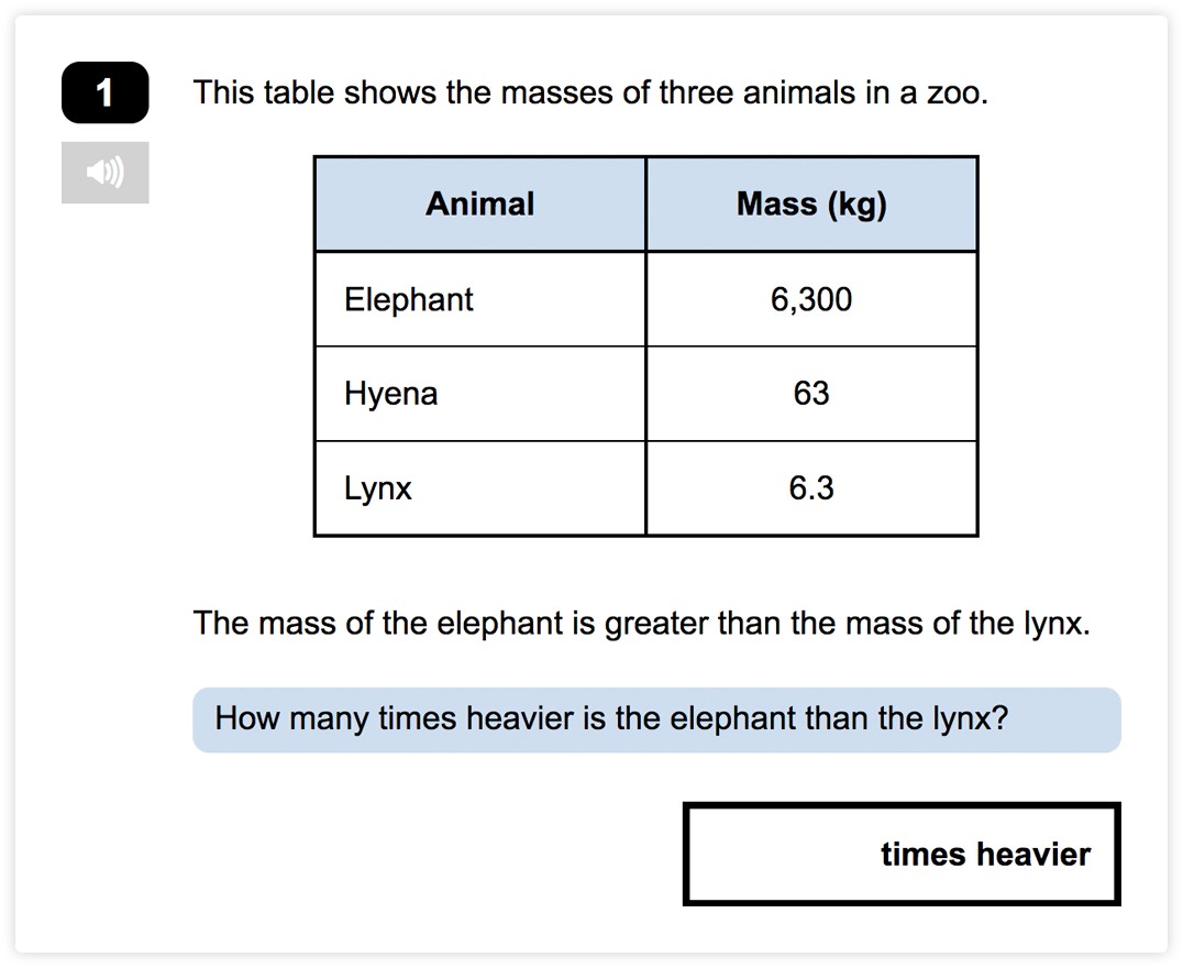 Year 6 Standardised Maths Tests Reasoning